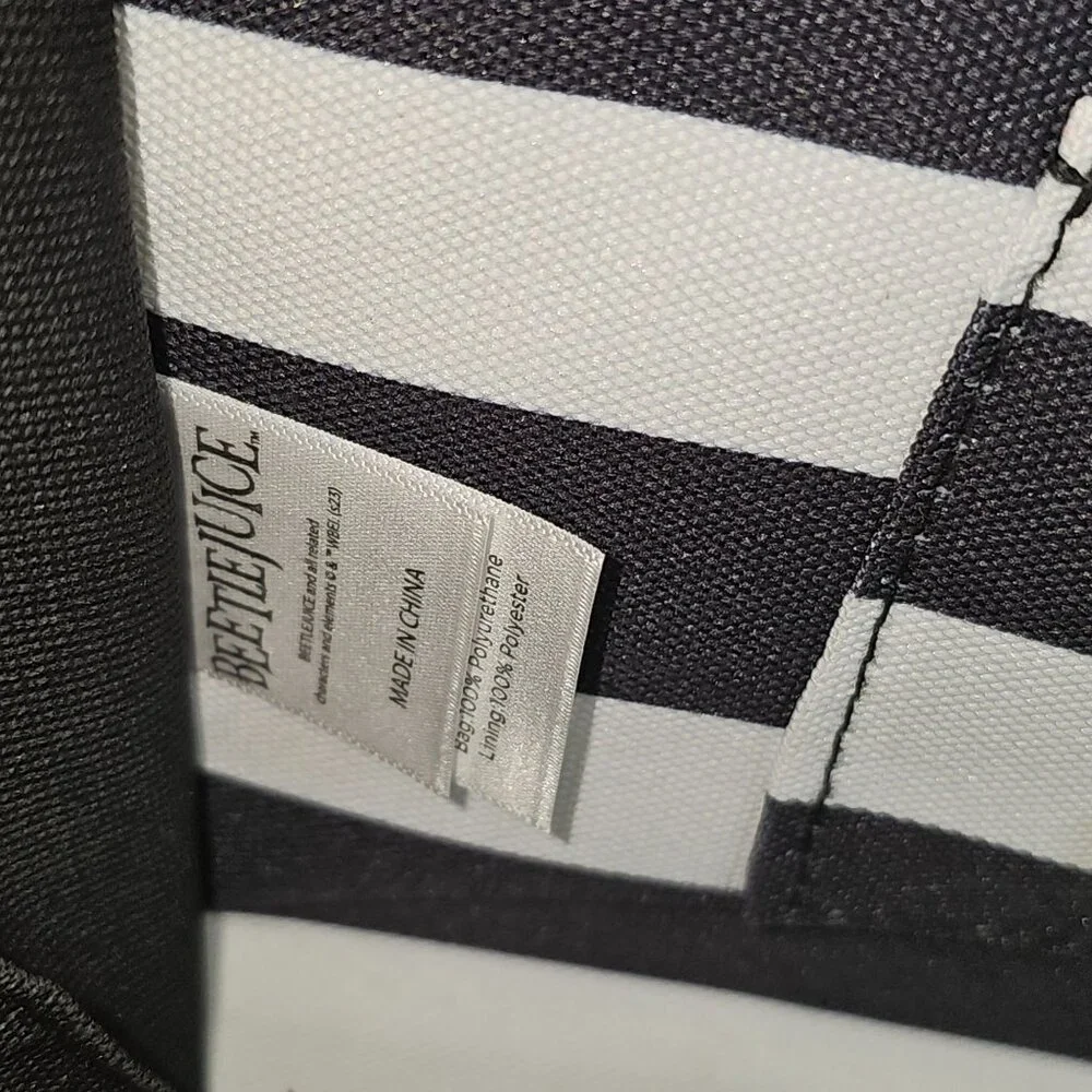 Beetlejuice Purse Handbook For the Recently‎ Deceased Adjustable Crossbody